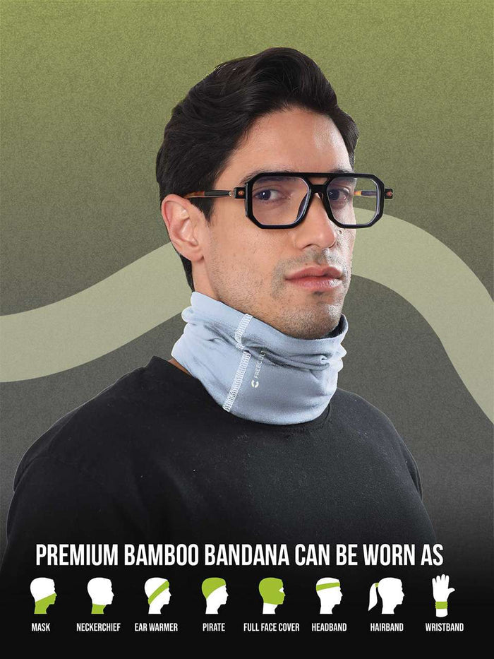 Unisex Organic Bandana Masks - Plain (Pack of 5)