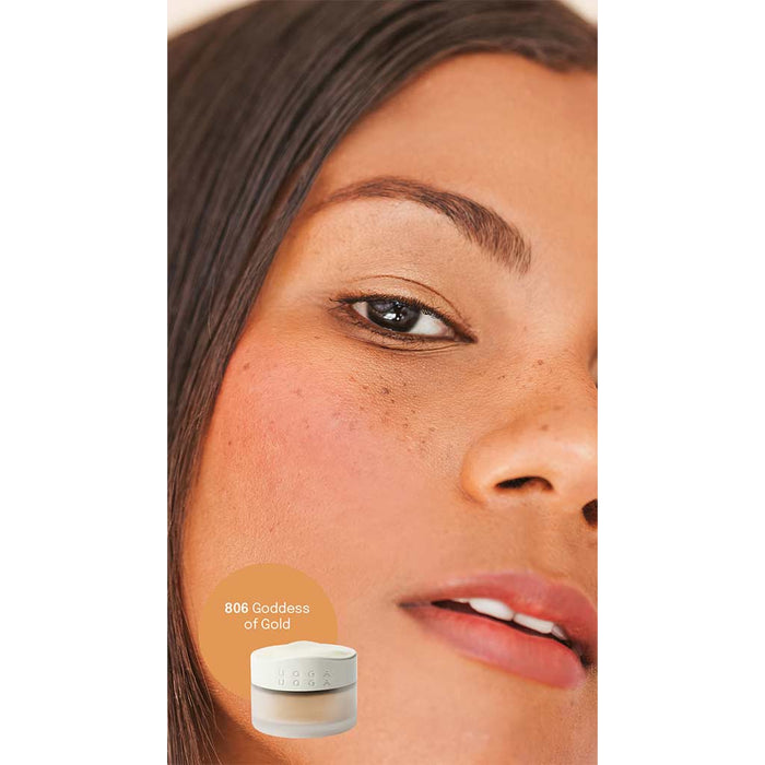 Uoga Uoga Mineraalimeikkipohja SPF15 10g Täyttöpakkaus - Amber Sand