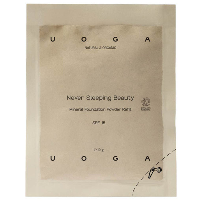 Uoga Uoga Mineraalimeikkipohja SPF15 10g Täyttöpakkaus - Amber Sand
