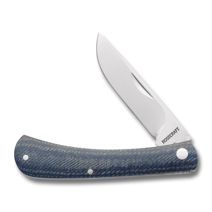 Urban Cowboy - Overall Creek Farm Hand Denim Micarta (RoseCraft Blades)