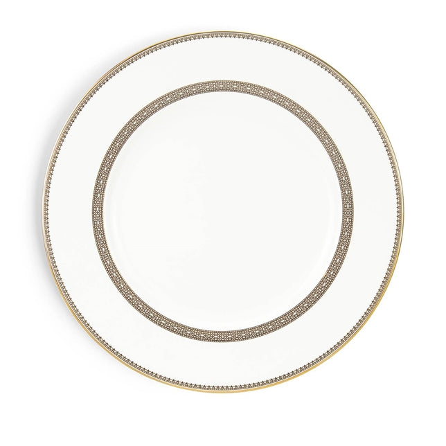 Vera Lace Gold Dinner Plate