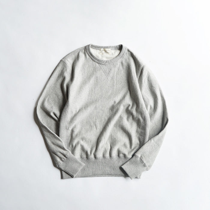 VICTORIA ATHLETICS　REVERS-GRAIN CREW NECK