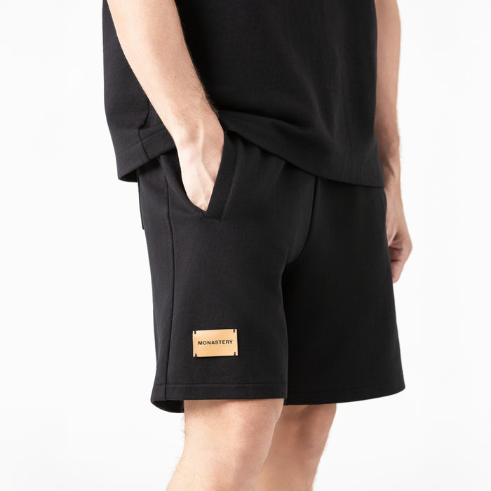 VIKRANT BURDA SHORT MEN BLACK
