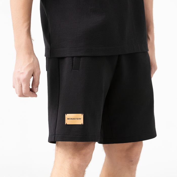 VIKRANT BURDA SHORT MEN BLACK