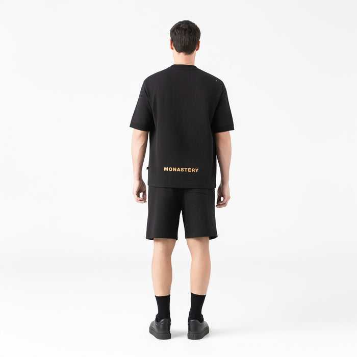 VIKRANT BURDA SHORT MEN BLACK