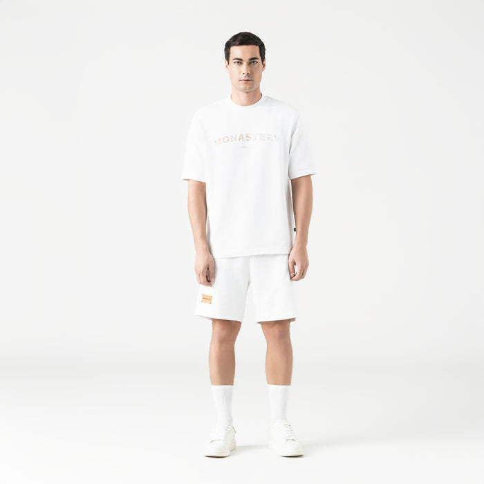 VIKRANT BURDA SHORT MEN WHITE