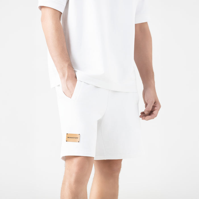 VIKRANT BURDA SHORT MEN WHITE