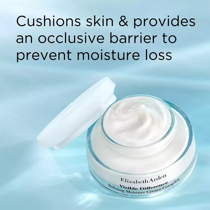 Cushions skin and provides an occlusive barrier to prevent moisture loss
