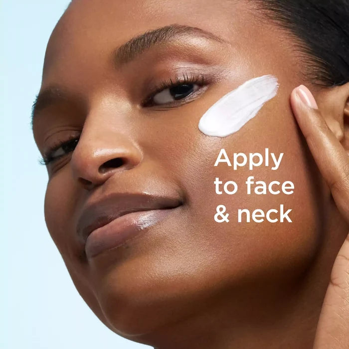 Apply to face and neck