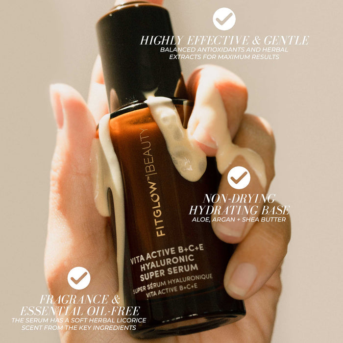 Fitglow Beauty-Vita Active B + C + E Hyaluronic Super Serum-Skincare-IMAGE_02_VitaActiveSerum_859976001517-The Detox Market |