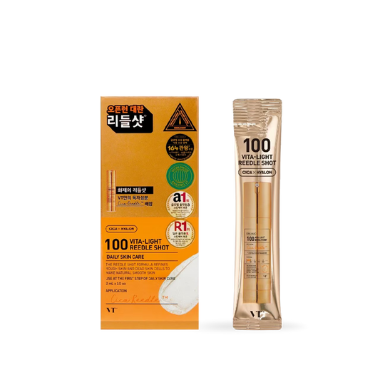 VT Cosmetics 100 VITA-LIGHT Reedle shot 10ea