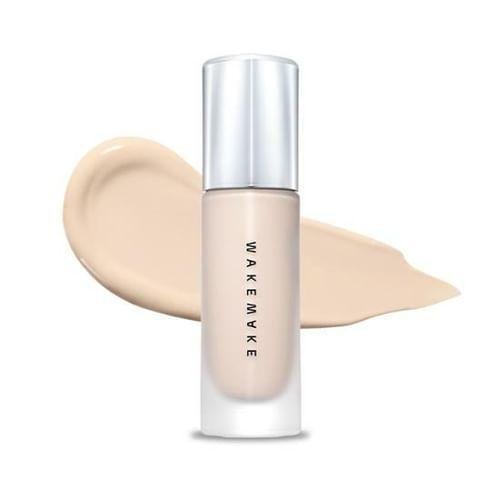 WAKEMAKE Water Velvet Cover Foundation SPF30+ 30ml - 19 Porcelain - Komiko Beauty