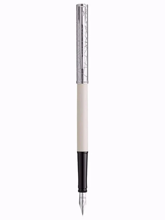 Waterman Allure Deluxe White Fountain Pen Fine Nib