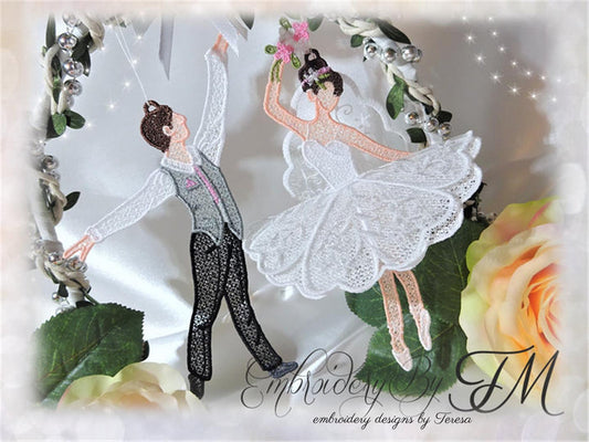 Wedding dolls / two sizes