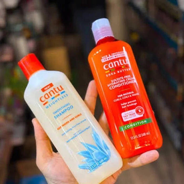 Weightless Smoothing Shampoo for Wavy & Curly Hair - 400ml