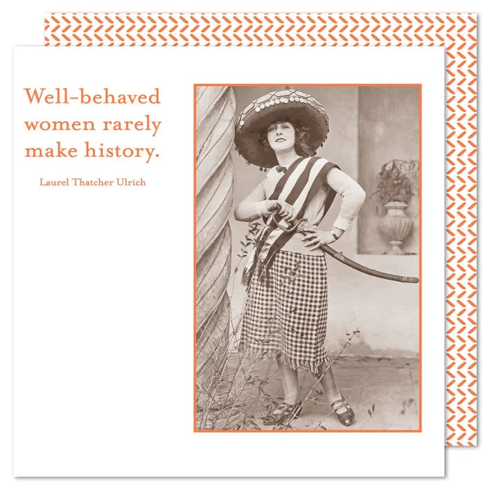 Well Behaved Women Cocktail Napkins