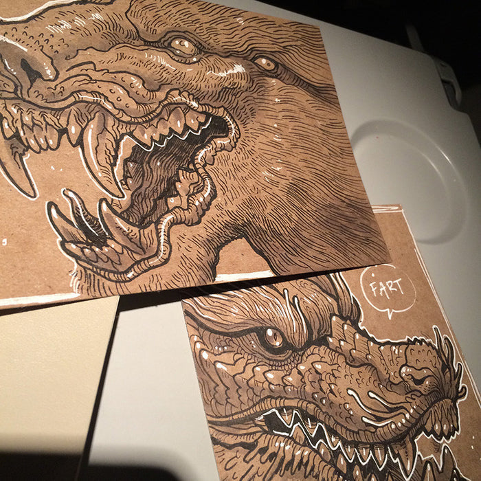 WEREWOLF DRAWING