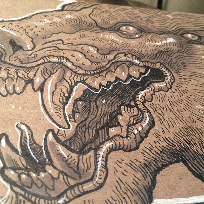 WEREWOLF DRAWING