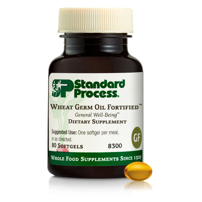 Wheat Germ Oil Fortified (80 softgels) by Standard Process