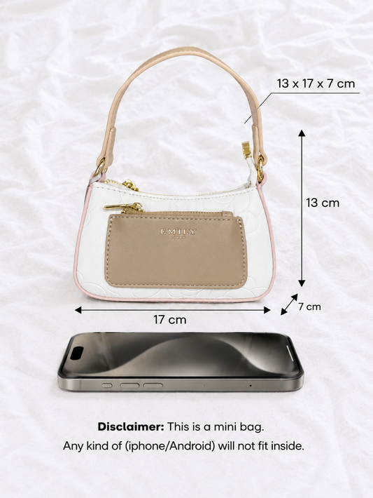 Whimsy Mini Bag - White MB017