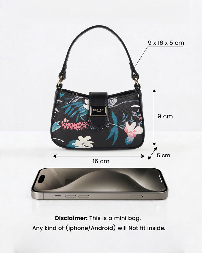 Whimsy Mini Bag- Black MB012