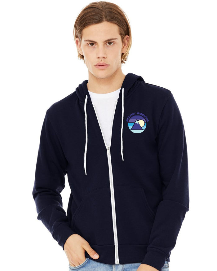 Wildcat Mountain Bella Canvas Full Zip Hoodie