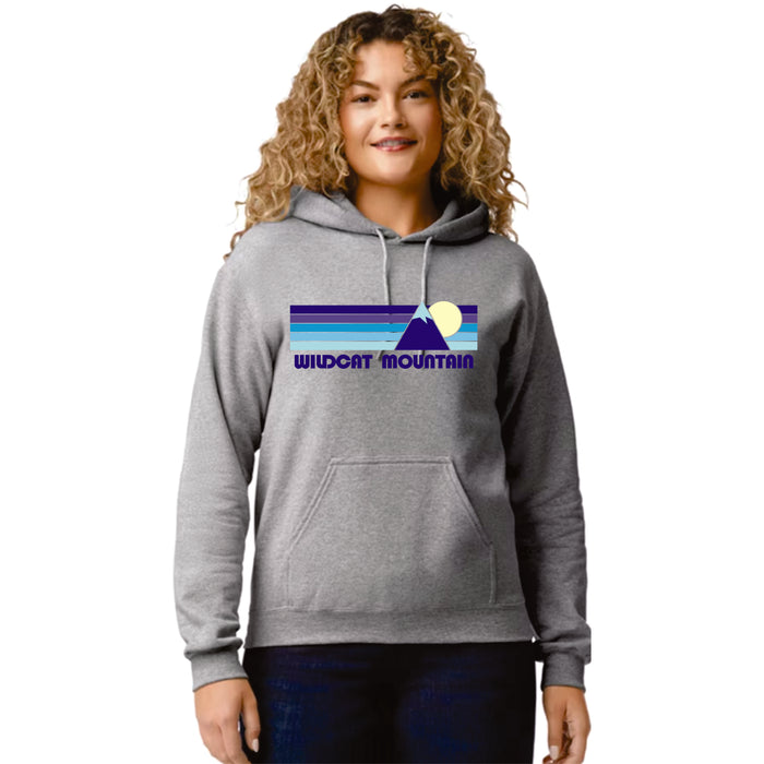Wildcat Mountian Basic Hoodie- Adult and Youth- Navy and Grey