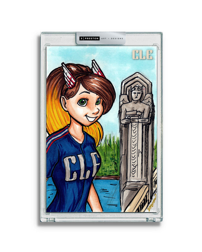 WinS® Cleveland Guardians City Connect - Konni Mackenzie Art Slab