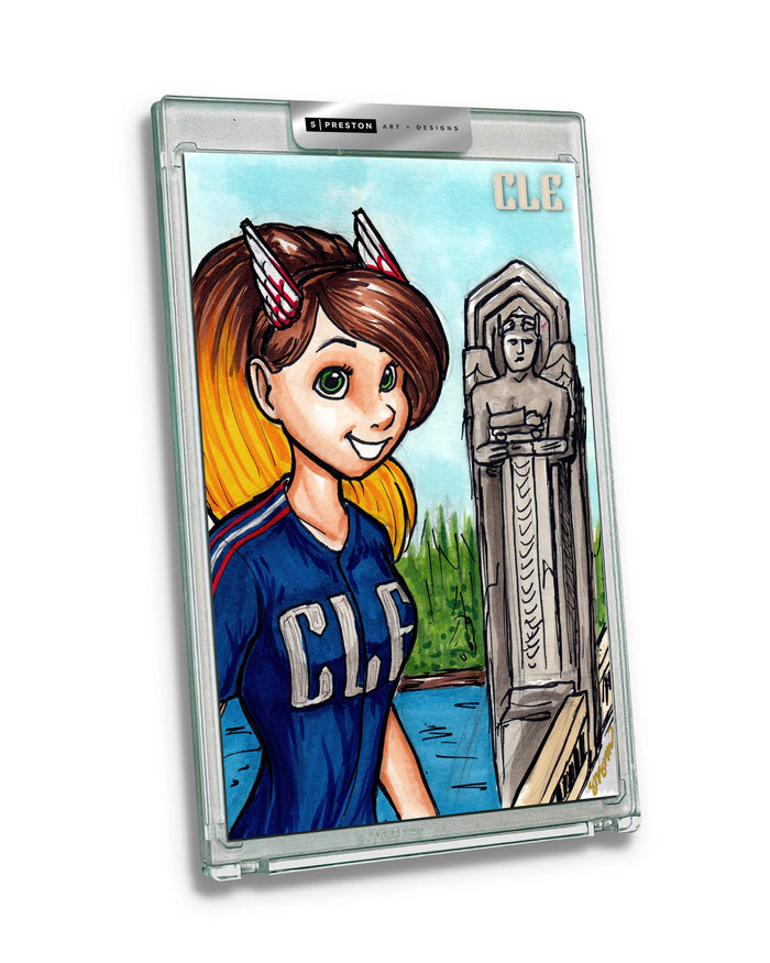 WinS® Cleveland Guardians City Connect - Konni Mackenzie Art Slab