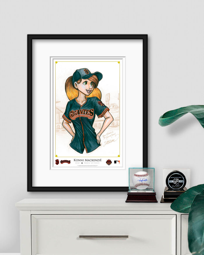 WinS® Konni Mackenzie San Francisco Giants Gigantes Art Print