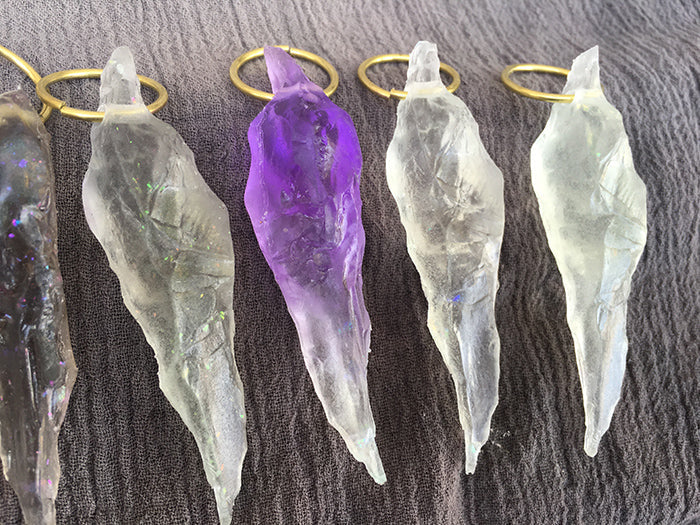 WITCHFINDER TALISMAN- CAST GLOW IN THE DARK PENDANT
