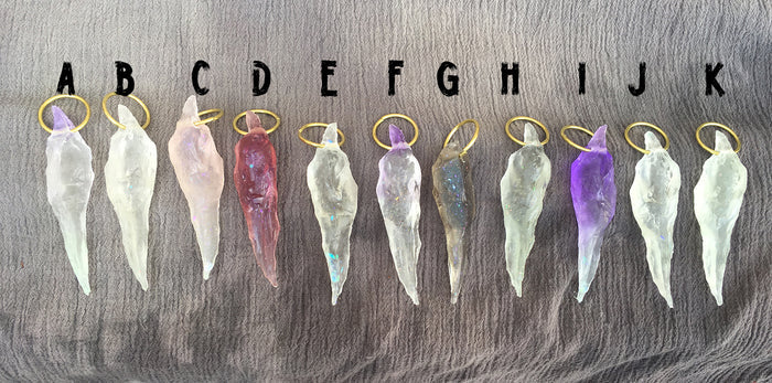 WITCHFINDER TALISMAN- CAST GLOW IN THE DARK PENDANT