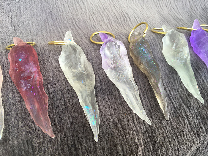 WITCHFINDER TALISMAN- CAST GLOW IN THE DARK PENDANT