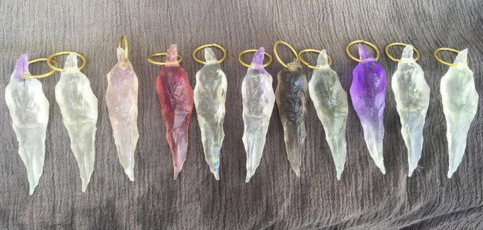 WITCHFINDER TALISMAN- CAST GLOW IN THE DARK PENDANT