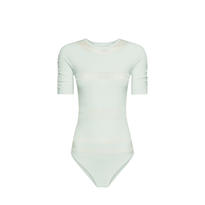 Wolford NET LINES BODY aqua