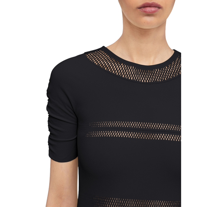 Wolford NET LINES BODY black