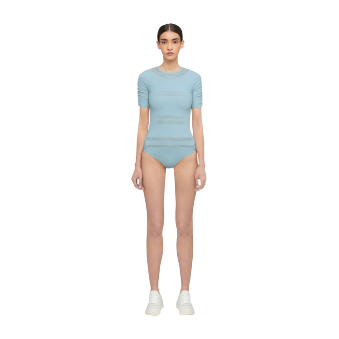 Wolford NET LINES BODY sky
