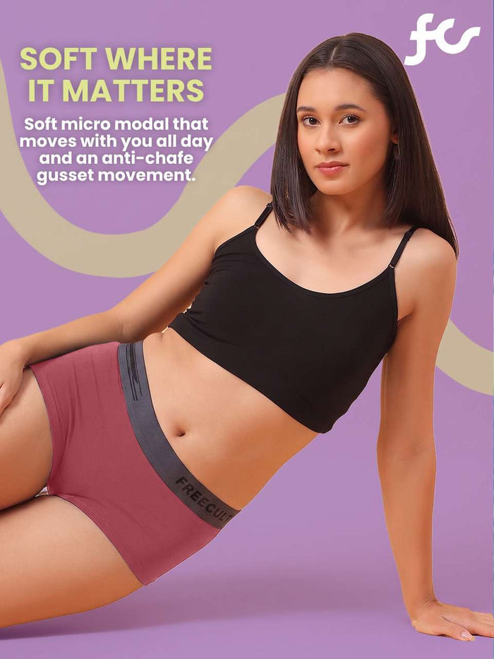Women's Micro Modal Boxer Brief (Pack of 5)
