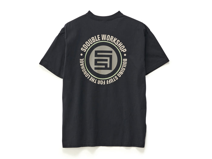 Workshop Dot T-Shirt - Pigment Black