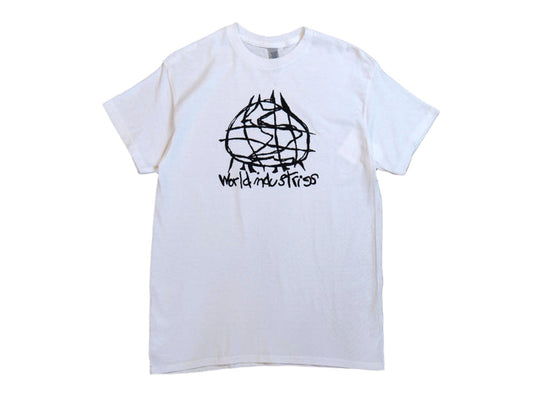 World Scribble Logo T-Shirt - White
