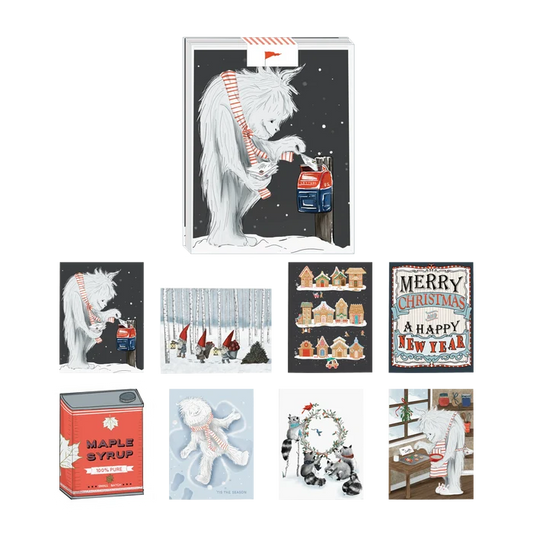 Yeti Holiday Cards Assorted Set of 8