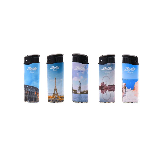 Zetla Click Lighters The Cities - Zetla