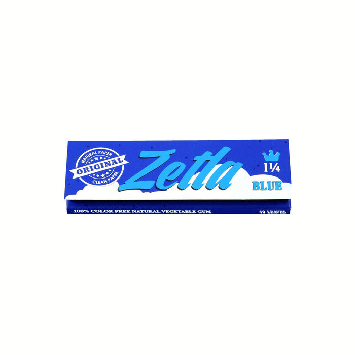 Zetla Rolling Paper Blue 1¼ (50 Packs) - Zetla