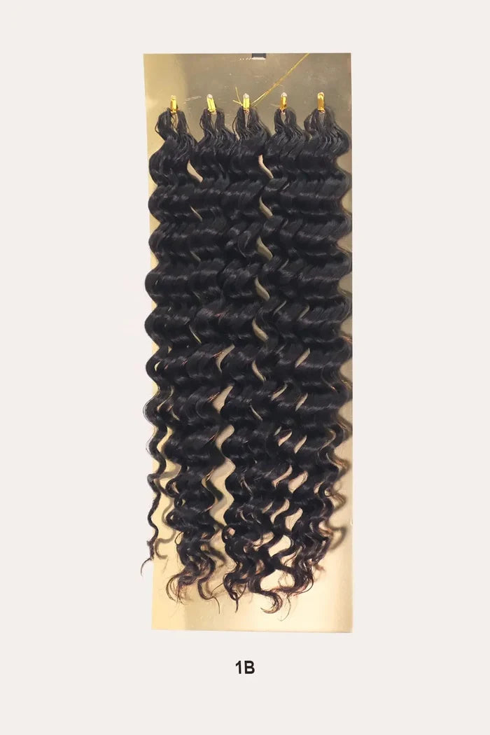 ZURY FEATHER CROCHET BRAID 100% HUMAN HAIR HOLLYWOOD - DEEP 18" ZURY