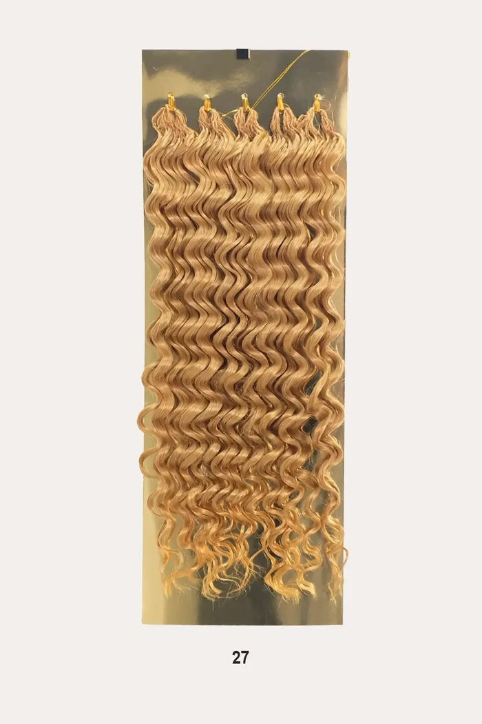 ZURY FEATHER CROCHET BRAID 100% HUMAN HAIR HOLLYWOOD - DEEP 18" ZURY